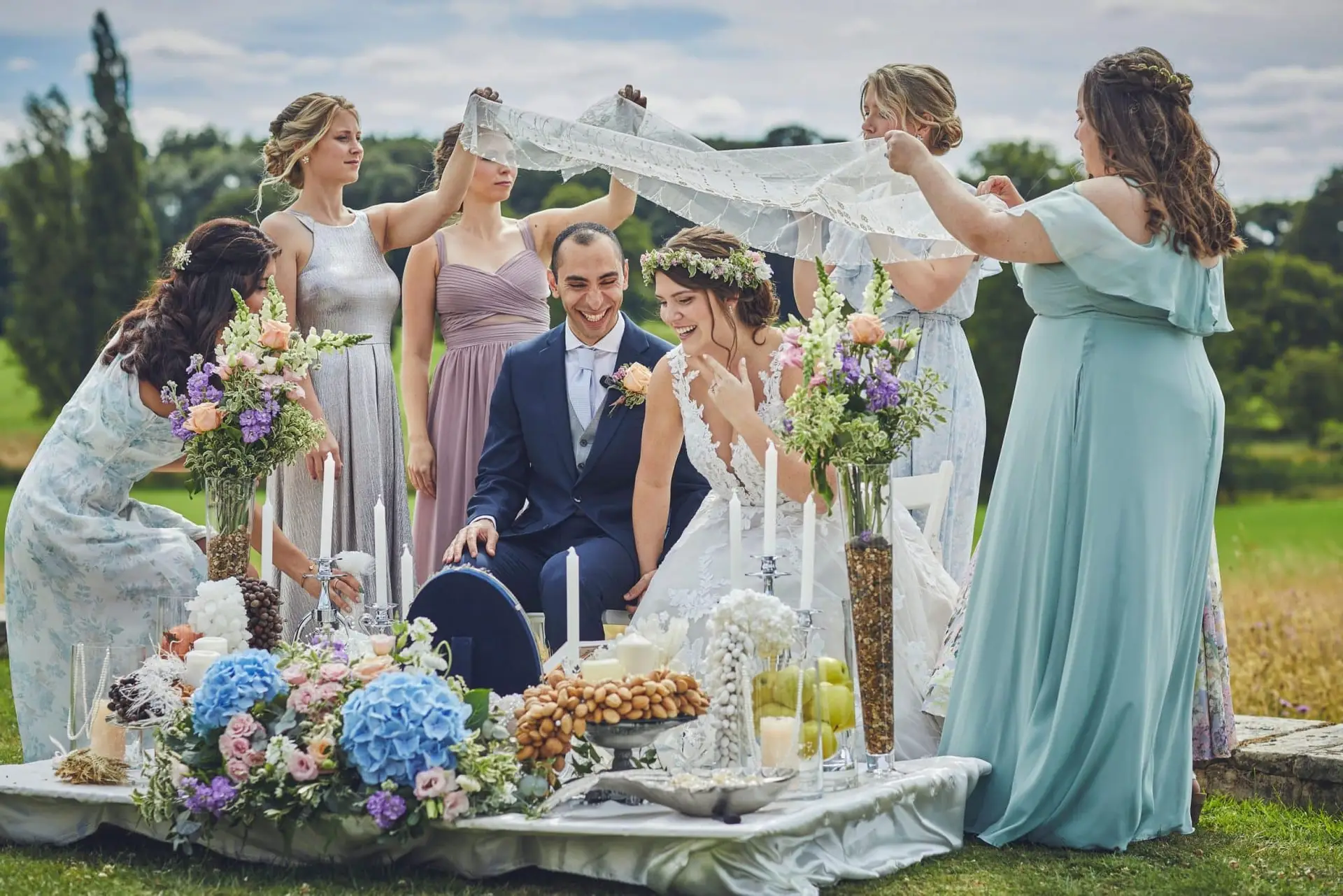Emily and Arash, <a href="https://www.rockbearemanor.co.uk/" target="_blank">Rockbeare Manor, Exeter</a>