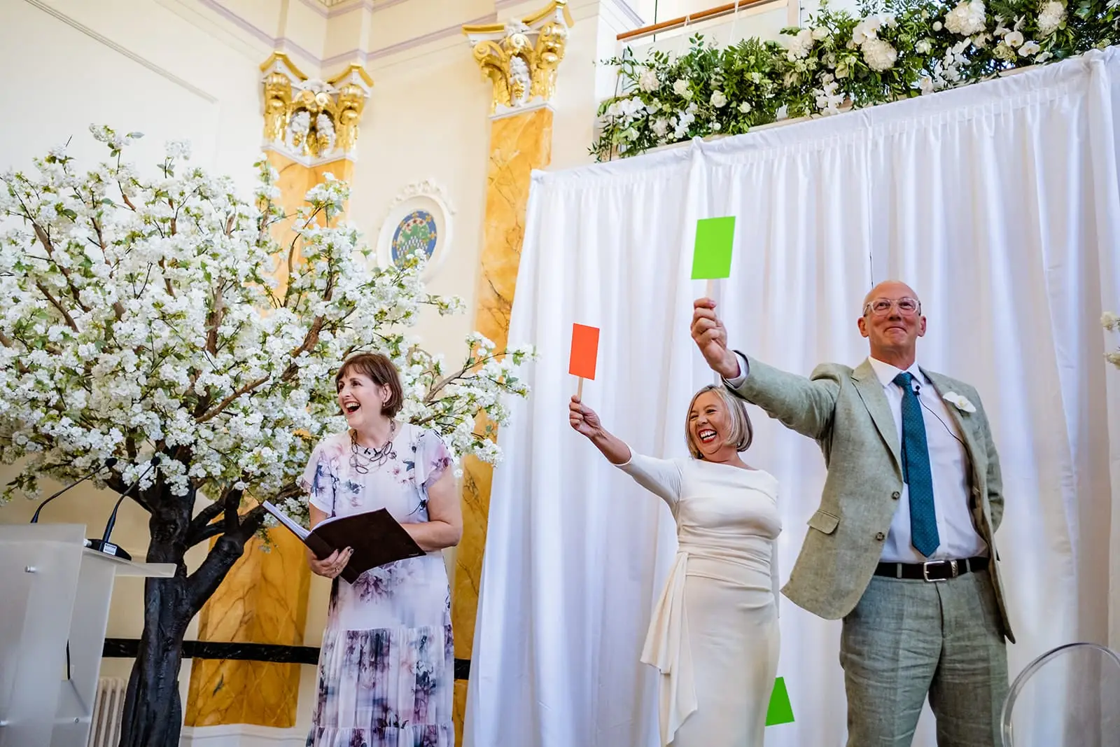 Gillian and Simon, <a href="https://www.warwickdc.gov.uk/royalpumprooms/info/27/royal_pump_rooms " target="_blank">Royal Pump Rooms, Leamington Spa</a>