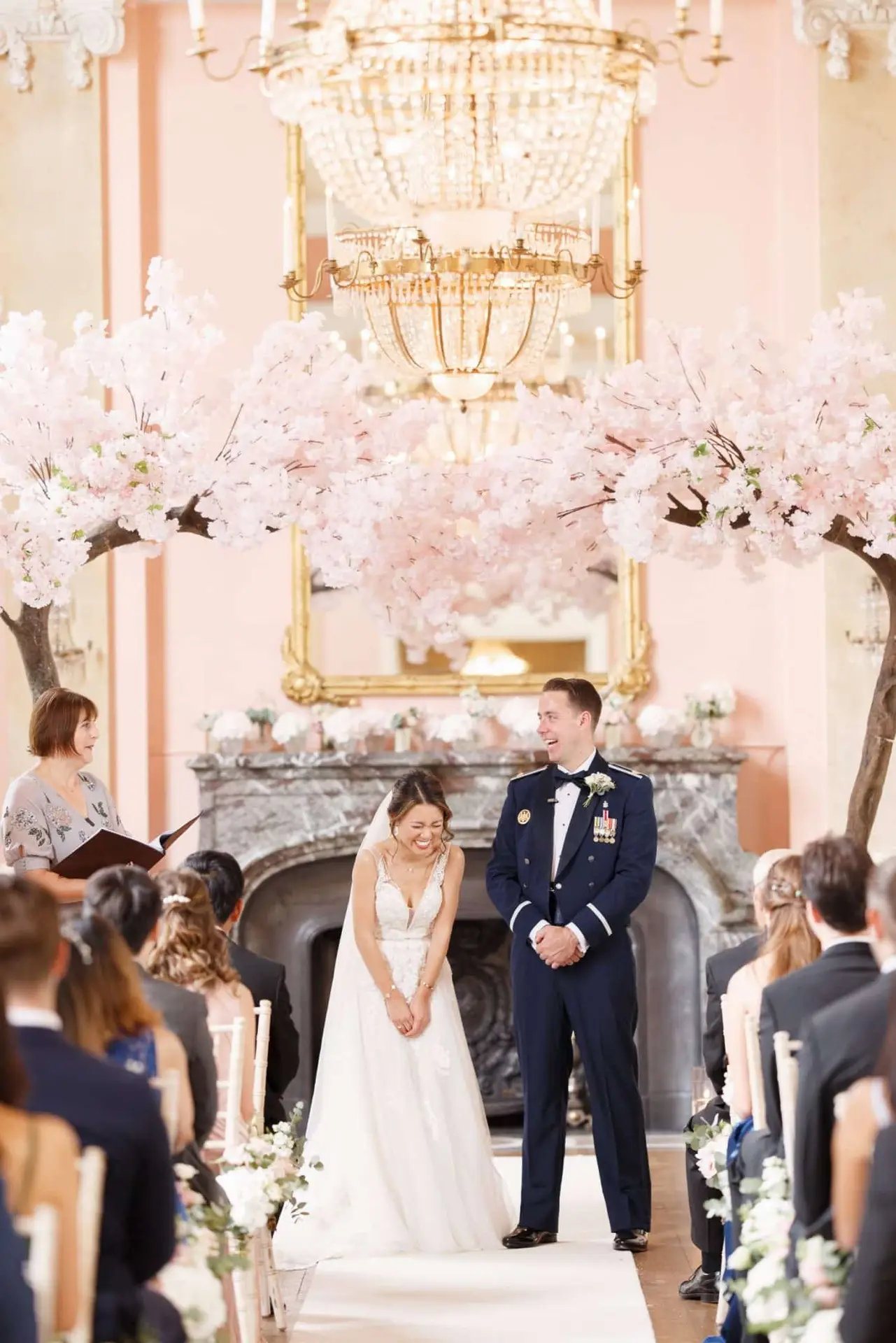 Xinmei and Josh, Danesfield House, Marlow